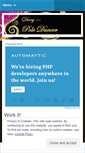 Mobile Screenshot of poledancediary.wordpress.com