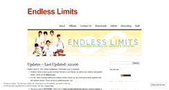 Desktop Screenshot of endlesslimits.wordpress.com