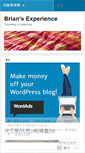 Mobile Screenshot of brianchiu.wordpress.com