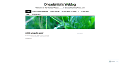 Desktop Screenshot of dheadahlia.wordpress.com