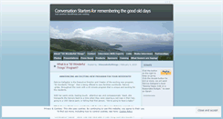 Desktop Screenshot of 50wonderfulthings.wordpress.com