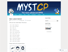 Tablet Screenshot of mystcp.wordpress.com