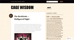 Desktop Screenshot of cagewisdom.wordpress.com