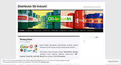 Desktop Screenshot of oliindustri.wordpress.com