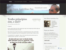 Tablet Screenshot of anaelenapaz.wordpress.com