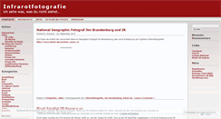Desktop Screenshot of infrarotfotografie.wordpress.com