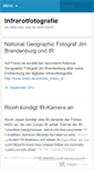 Mobile Screenshot of infrarotfotografie.wordpress.com