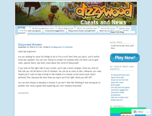 Tablet Screenshot of cooliesdizzywoodsite.wordpress.com