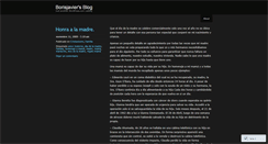 Desktop Screenshot of borisjavier.wordpress.com