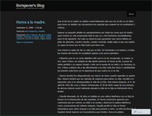 Tablet Screenshot of borisjavier.wordpress.com