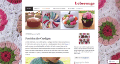 Desktop Screenshot of beberouge.wordpress.com