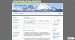 Desktop Screenshot of adayinthefatlife.wordpress.com