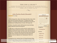 Tablet Screenshot of essdonli.wordpress.com