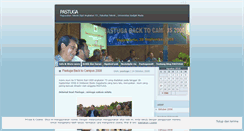 Desktop Screenshot of pastuga.wordpress.com