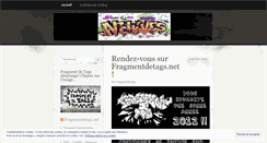 Desktop Screenshot of fragmentdetags.wordpress.com