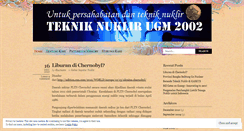 Desktop Screenshot of nukers2002.wordpress.com