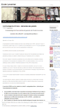 Mobile Screenshot of ecoleleverrier.wordpress.com