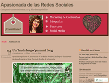 Tablet Screenshot of apasionadadelasredessociales.wordpress.com