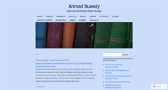 Desktop Screenshot of ahmadsuaedy.wordpress.com