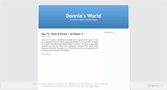 Desktop Screenshot of donniet18.wordpress.com