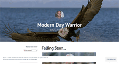 Desktop Screenshot of moderndaywarrior.wordpress.com