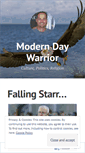 Mobile Screenshot of moderndaywarrior.wordpress.com