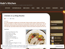 Tablet Screenshot of kobikitchen.wordpress.com