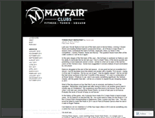 Tablet Screenshot of mayfairclubs.wordpress.com