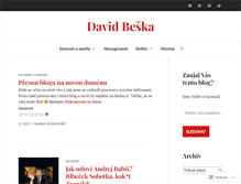 Tablet Screenshot of davidbeska.wordpress.com