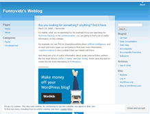 Tablet Screenshot of funnyvidz.wordpress.com