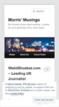 Mobile Screenshot of morrisao.wordpress.com
