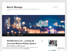Tablet Screenshot of morrisao.wordpress.com