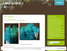 Tablet Screenshot of fieltrofibrasensible.wordpress.com