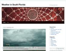 Tablet Screenshot of browardwx.wordpress.com