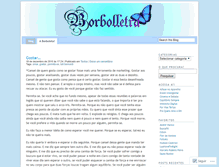 Tablet Screenshot of borbolletra.wordpress.com