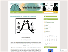 Tablet Screenshot of cazadoradeendorfinas.wordpress.com