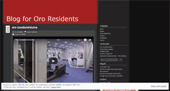 Desktop Screenshot of orocondo.wordpress.com