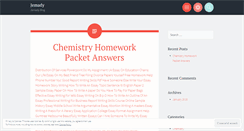 Desktop Screenshot of jemady.wordpress.com