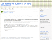 Tablet Screenshot of lespetitspoisaussiontunsexe.wordpress.com