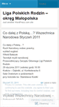 Mobile Screenshot of lprkrakow.wordpress.com