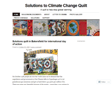 Tablet Screenshot of climatesolutionsquilt.wordpress.com