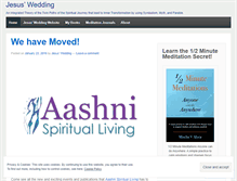 Tablet Screenshot of jesusweddingthebook.wordpress.com