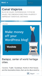 Mobile Screenshot of canalviajeros.wordpress.com