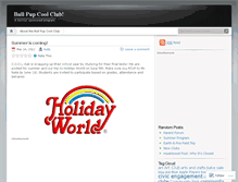 Tablet Screenshot of bullpupcoolclub.wordpress.com