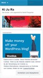 Mobile Screenshot of kijura.wordpress.com
