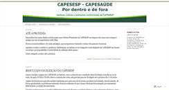 Desktop Screenshot of cassimiroborges.wordpress.com