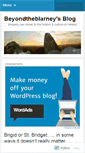 Mobile Screenshot of beyondtheblarney.wordpress.com