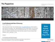 Tablet Screenshot of peppertree.wordpress.com