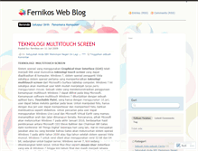 Tablet Screenshot of fernikos.wordpress.com