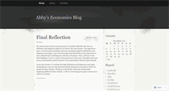 Desktop Screenshot of abbyseconblog.wordpress.com